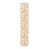Kate McEnroe New York Autumn Leaves Table Runner, Country Farmhouse Fall Harvest Dining Table DecorationTable Runners54890201543028312672
