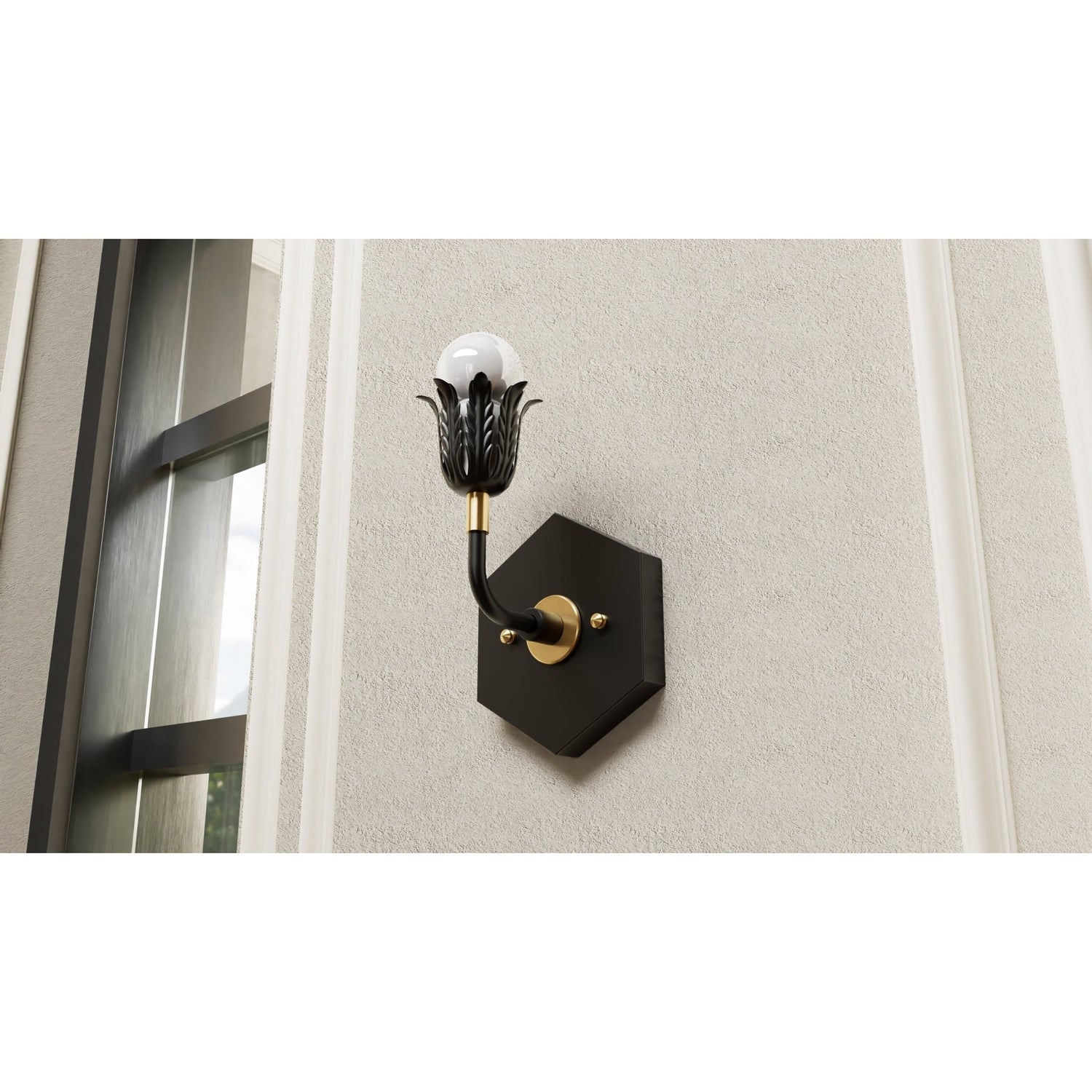 Kate McEnroe New York Avery - Single Light SconceWall Sconce353 - BB