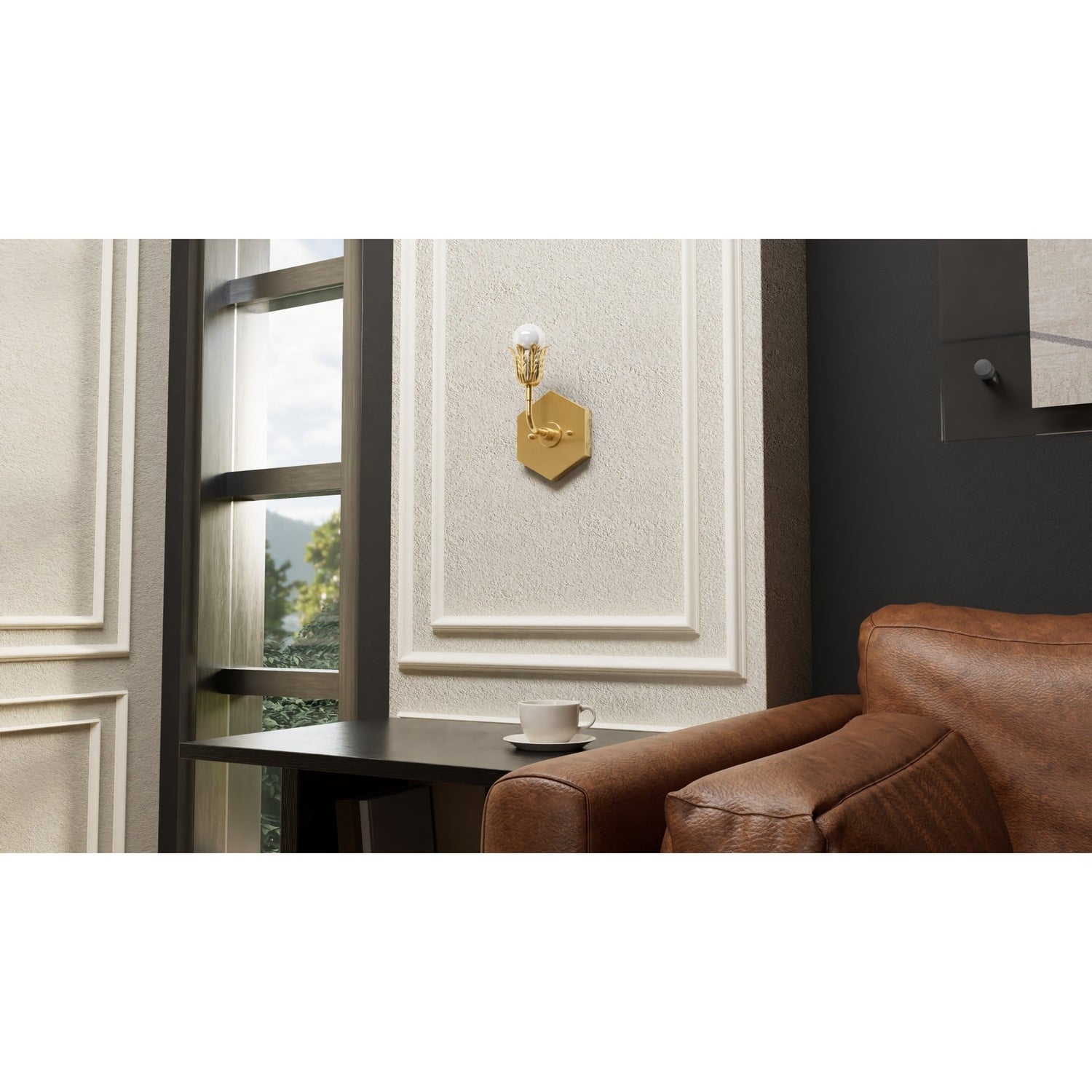 Kate McEnroe New York Avery - Single Light SconceWall Sconce353 - BB