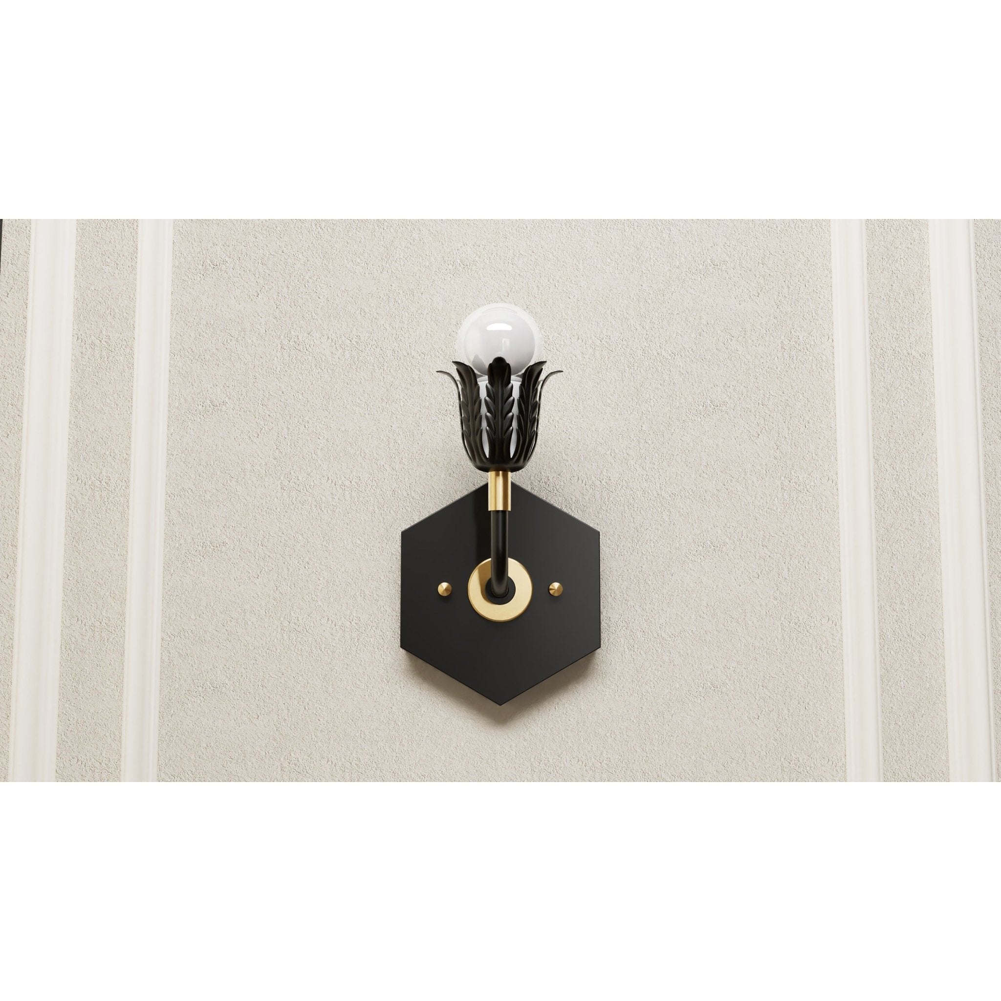 Kate McEnroe New York Avery - Single Light SconceWall Sconce353 - BB