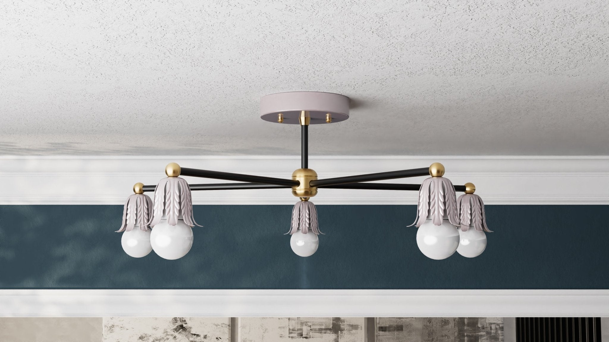 Kate McEnroe New York Baird - Five Light Semi Flush FixtureSemi Flushsku - 39247428288663