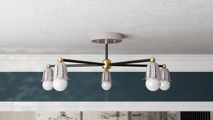 Kate McEnroe New York Baird - Five Light Semi Flush FixtureSemi Flushsku - 39247428288663