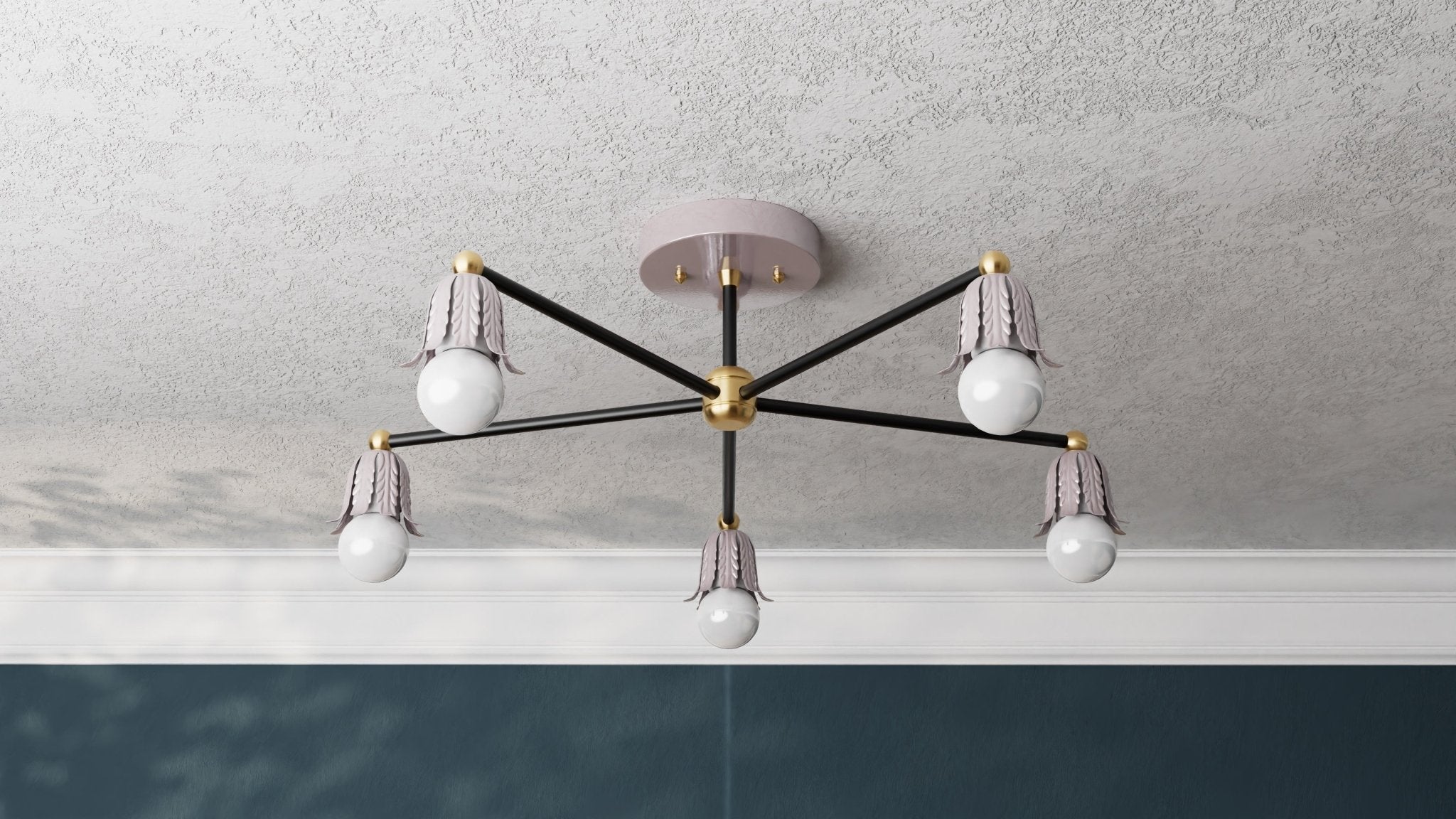 Kate McEnroe New York Baird - Five Light Semi Flush FixtureSemi Flushsku - 39247428288663