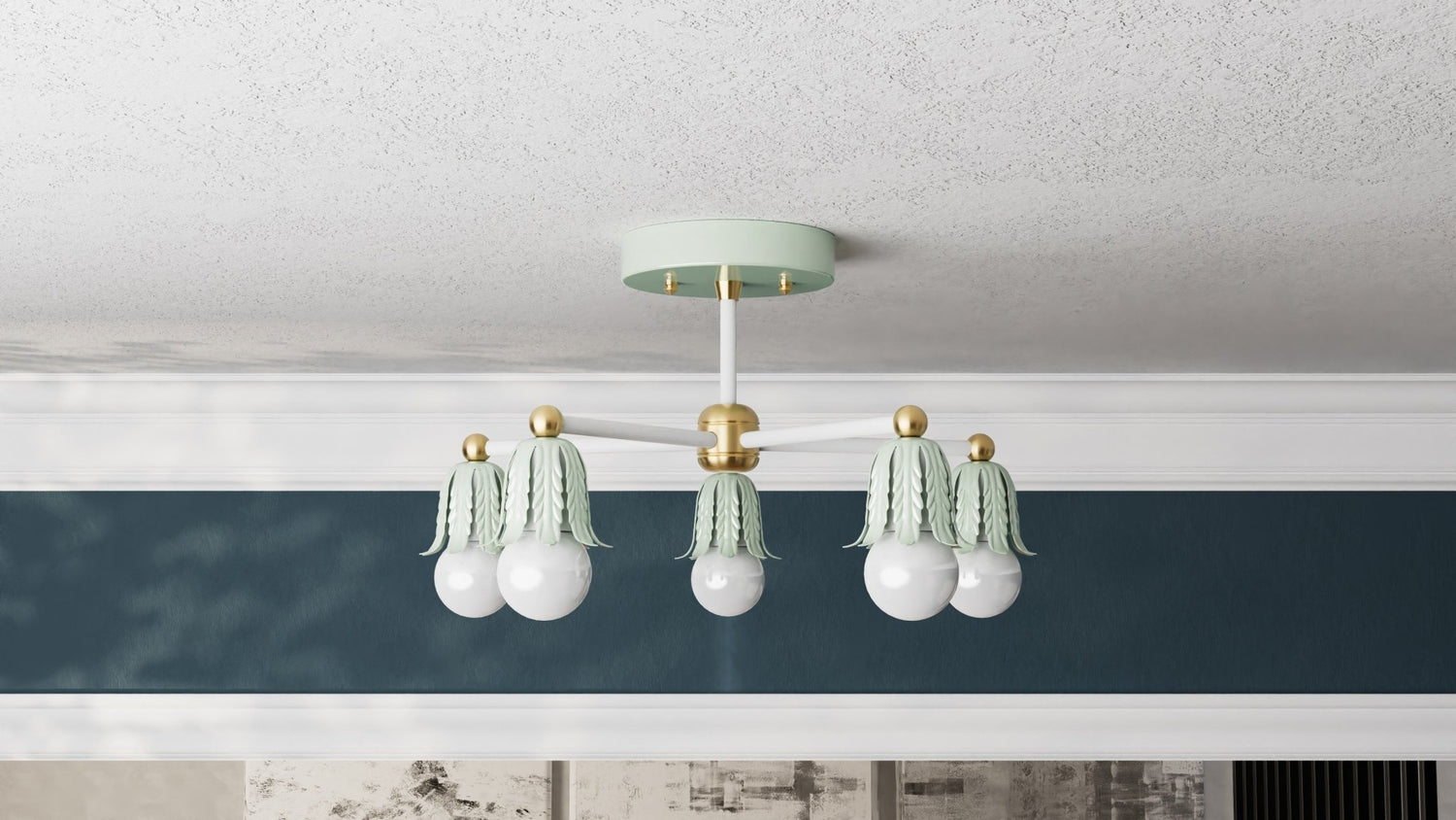 Kate McEnroe New York Baird - Five Light Semi Flush FixtureSemi Flushsku - 39247435169943