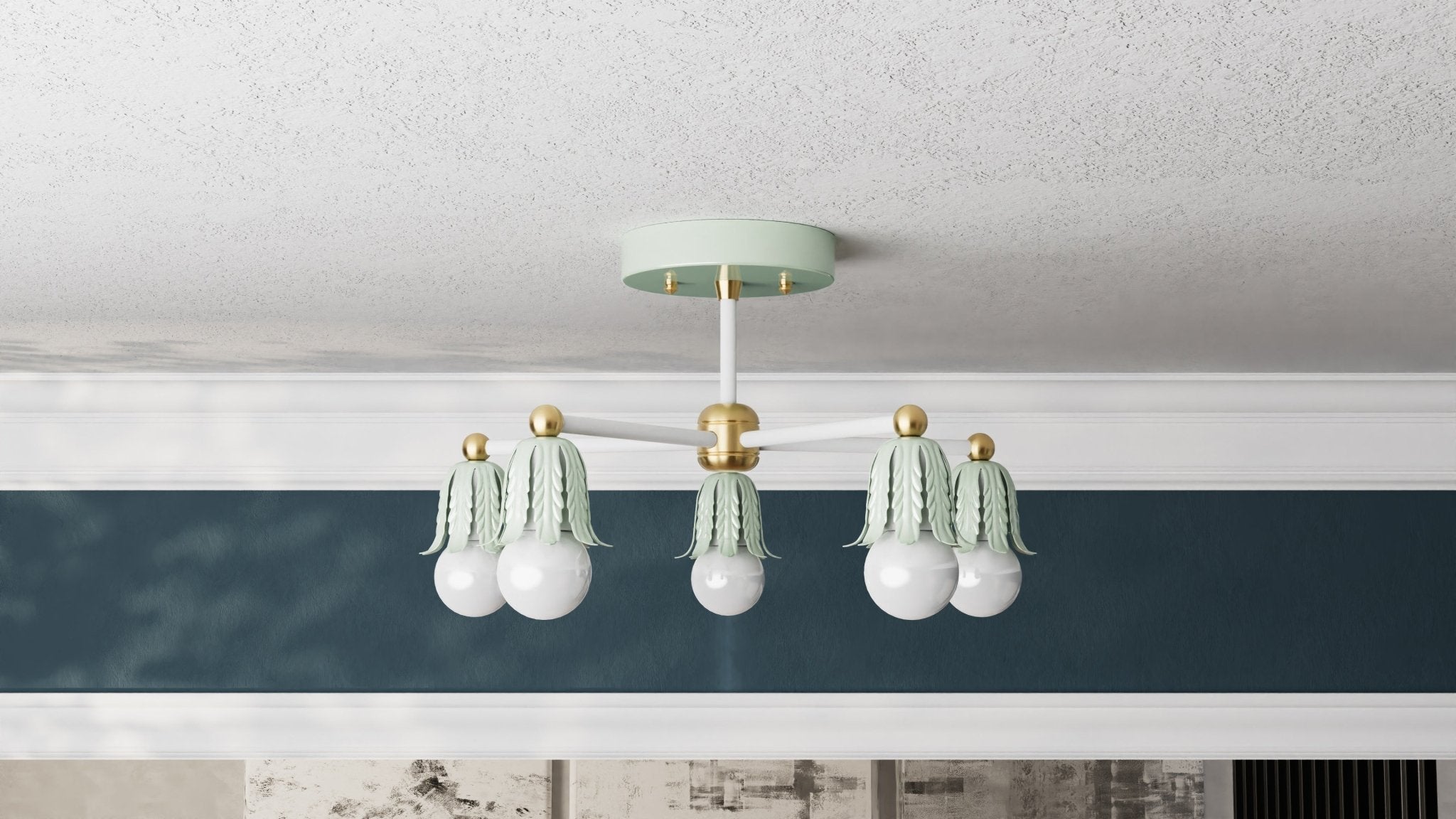 Kate McEnroe New York Baird - Five Light Semi Flush FixtureSemi Flushsku - 39247435169943