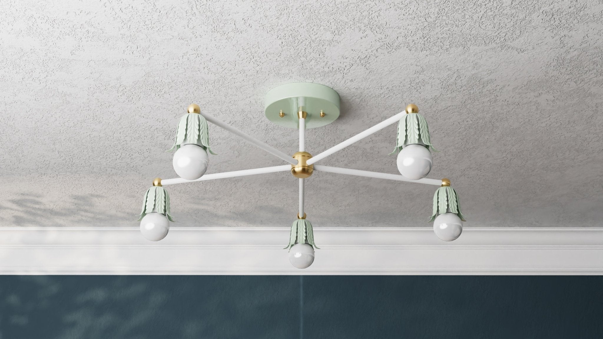 Kate McEnroe New York Baird - Five Light Semi Flush FixtureSemi Flushsku - 39247436939415