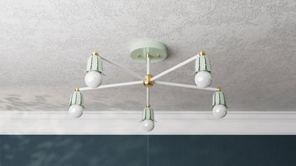 Kate McEnroe New York Baird - Five Light Semi Flush FixtureSemi Flushsku - 39247436939415