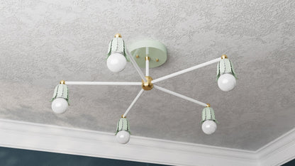 Kate McEnroe New York Baird - Five Light Semi Flush FixtureSemi Flushsku - 39247436939415