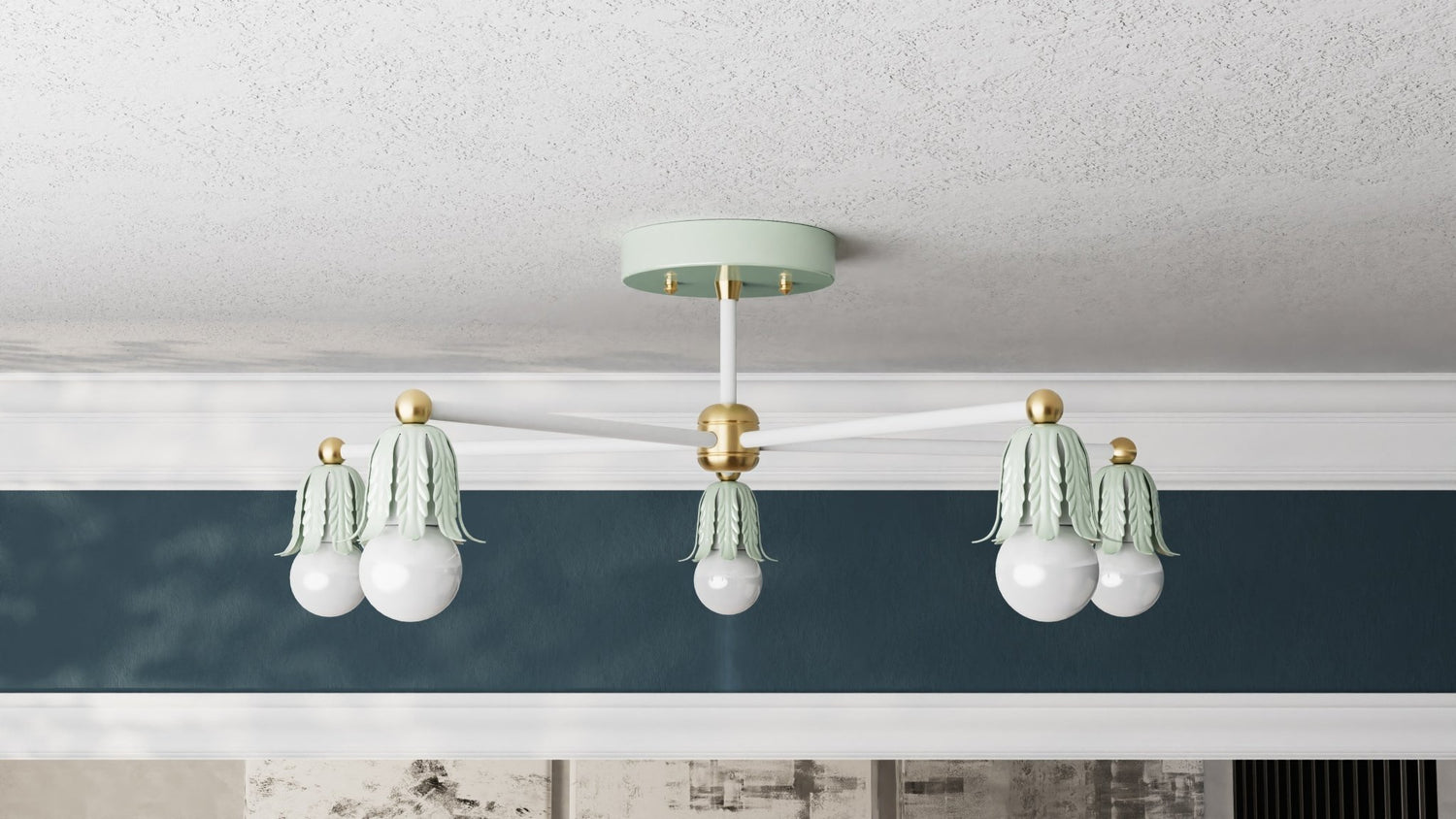 Kate McEnroe New York Baird - Five Light Semi Flush FixtureSemi Flushsku - 39247436939415