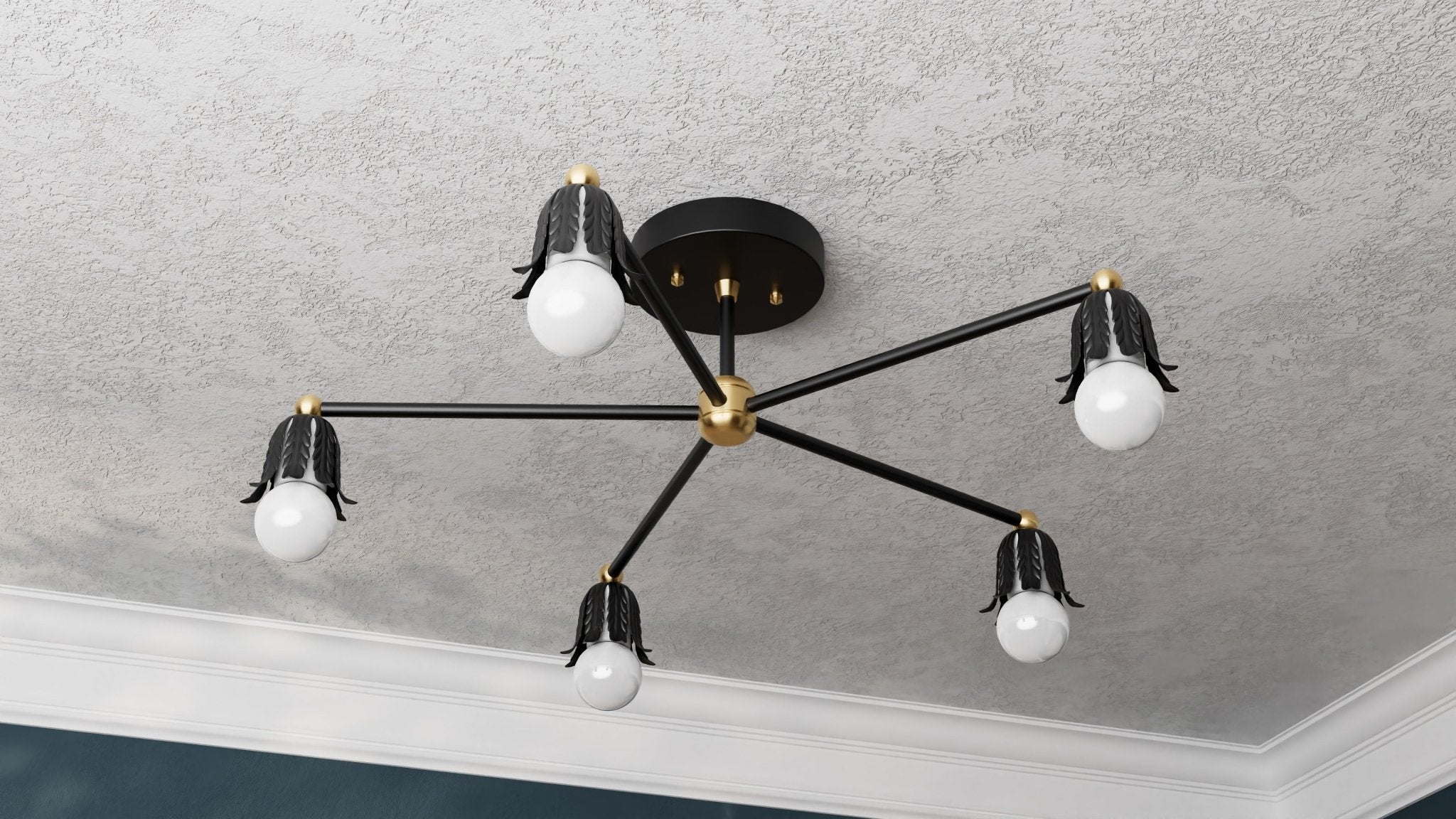 Kate McEnroe New York Baird - Five Light Semi Flush FixtureSemi Flushsku - 39247450472599