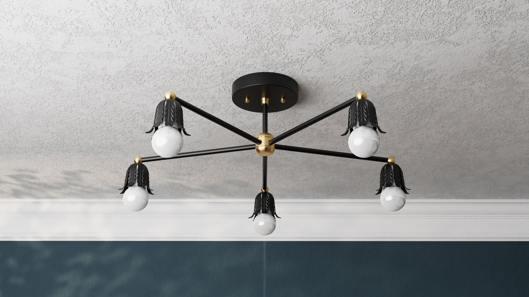 Kate McEnroe New York Baird - Five Light Semi Flush FixtureSemi Flushsku - 39247450472599