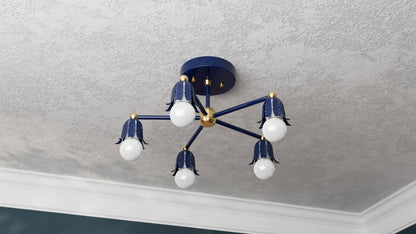 Kate McEnroe New York Baird - Five Light Semi Flush FixtureSemi Flushsku - 39285899690135