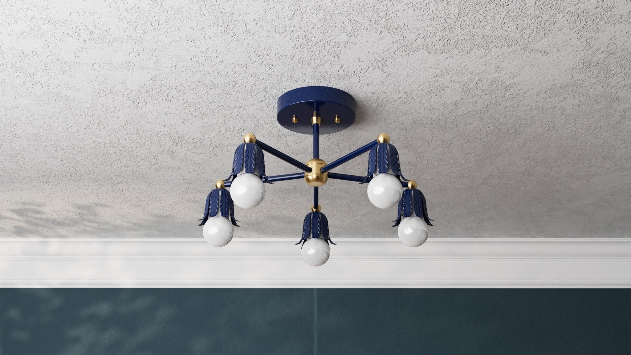 Kate McEnroe New York Baird - Five Light Semi Flush FixtureSemi Flushsku - 39285899690135