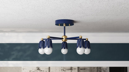 Kate McEnroe New York Baird - Five Light Semi Flush FixtureSemi Flushsku - 39285899690135