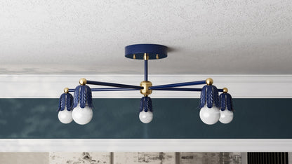 Kate McEnroe New York Baird - Five Light Semi Flush FixtureSemi Flushsku - 39285900738711