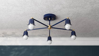 Kate McEnroe New York Baird - Five Light Semi Flush FixtureSemi Flushsku - 39285900738711