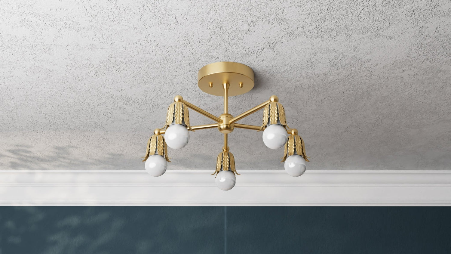 Kate McEnroe New York Baird - Five Light Semi Flush FixtureSemi Flushsku - 43426001879286