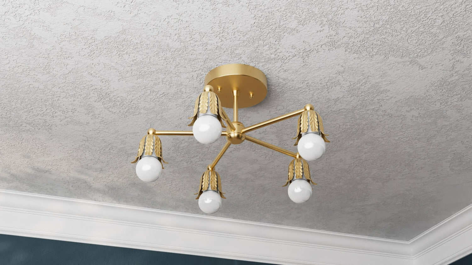 Kate McEnroe New York Baird - Five Light Semi Flush FixtureSemi Flushsku - 43426001879286