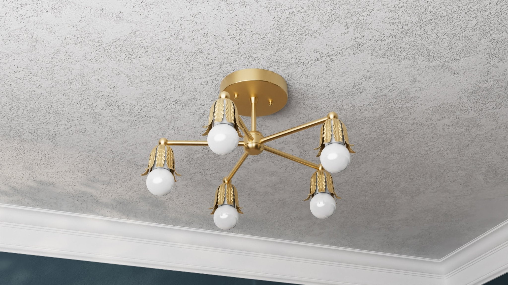 Kate McEnroe New York Baird - Five Light Semi Flush FixtureSemi Flushsku - 43426001879286