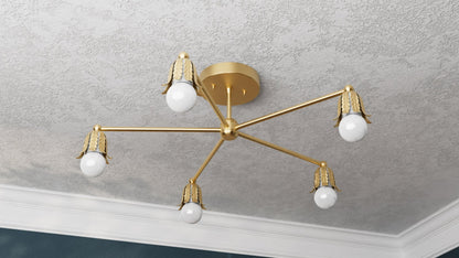 Kate McEnroe New York Baird - Five Light Semi Flush FixtureSemi Flushsku - 43426001912054