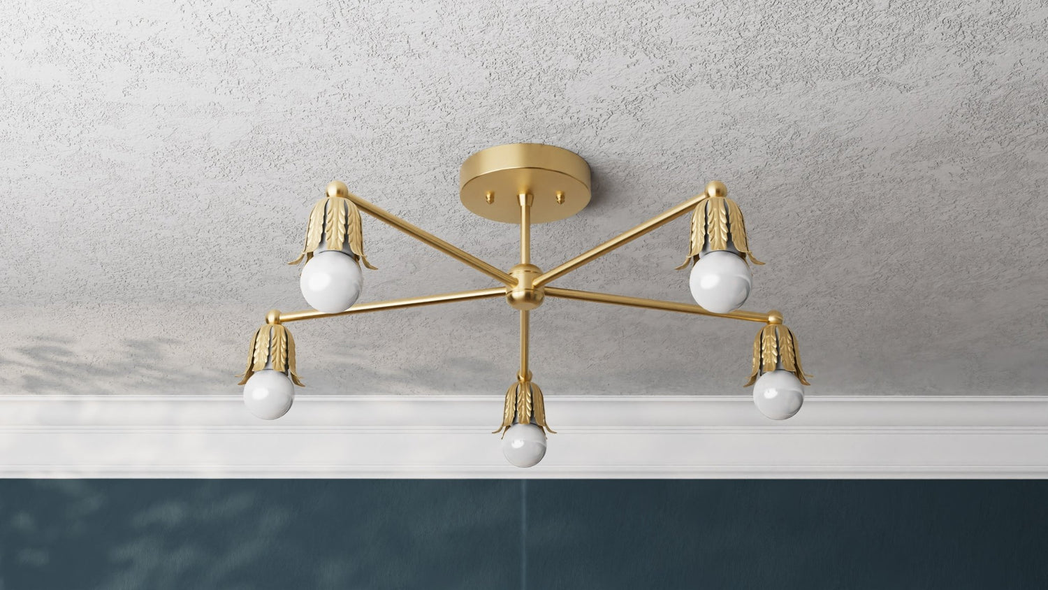 Kate McEnroe New York Baird - Five Light Semi Flush FixtureSemi Flushsku - 43426001912054