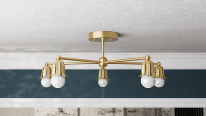 Kate McEnroe New York Baird - Five Light Semi Flush FixtureSemi Flushsku - 43426001912054