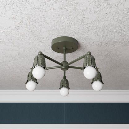 Kate McEnroe New York Baird - Five Light Semi Flush FixtureSemi Flushsku - 47087067758838