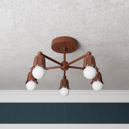 Kate McEnroe New York Baird - Five Light Semi Flush FixtureSemi Flushsku - 47087069036790