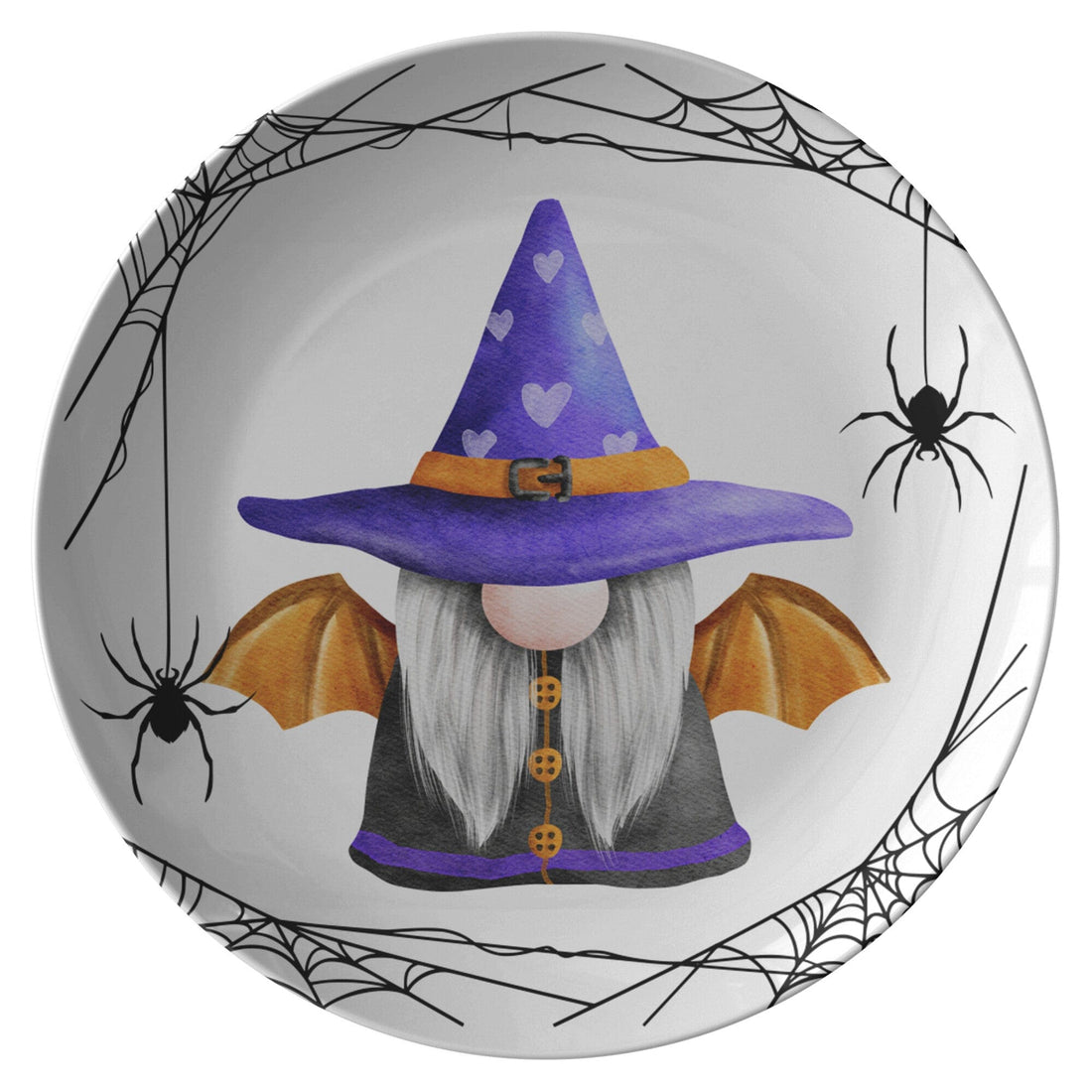Kate McEnroe New York Bat King Gnome Halloween PlatePlatesP20 - HAL - GN1 - 50