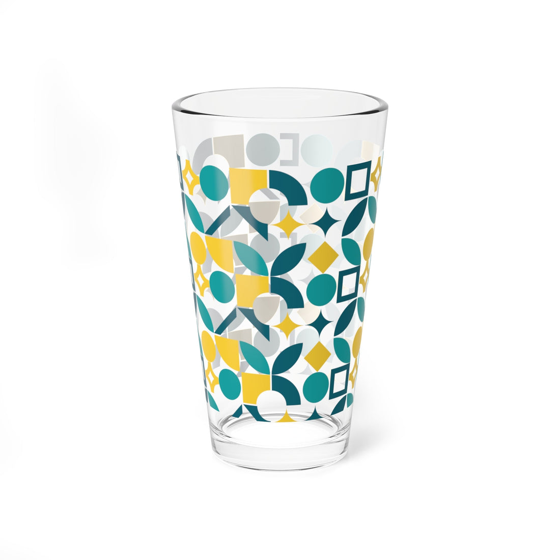 Kate McEnroe New York Bauhaus Geometric Pint Glass, Mid Century Modern BarwarePint Glasses21640600604144694149