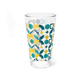 Kate McEnroe New York Bauhaus Geometric Pint Glass, Mid Century Modern BarwarePint Glasses21640600604144694149