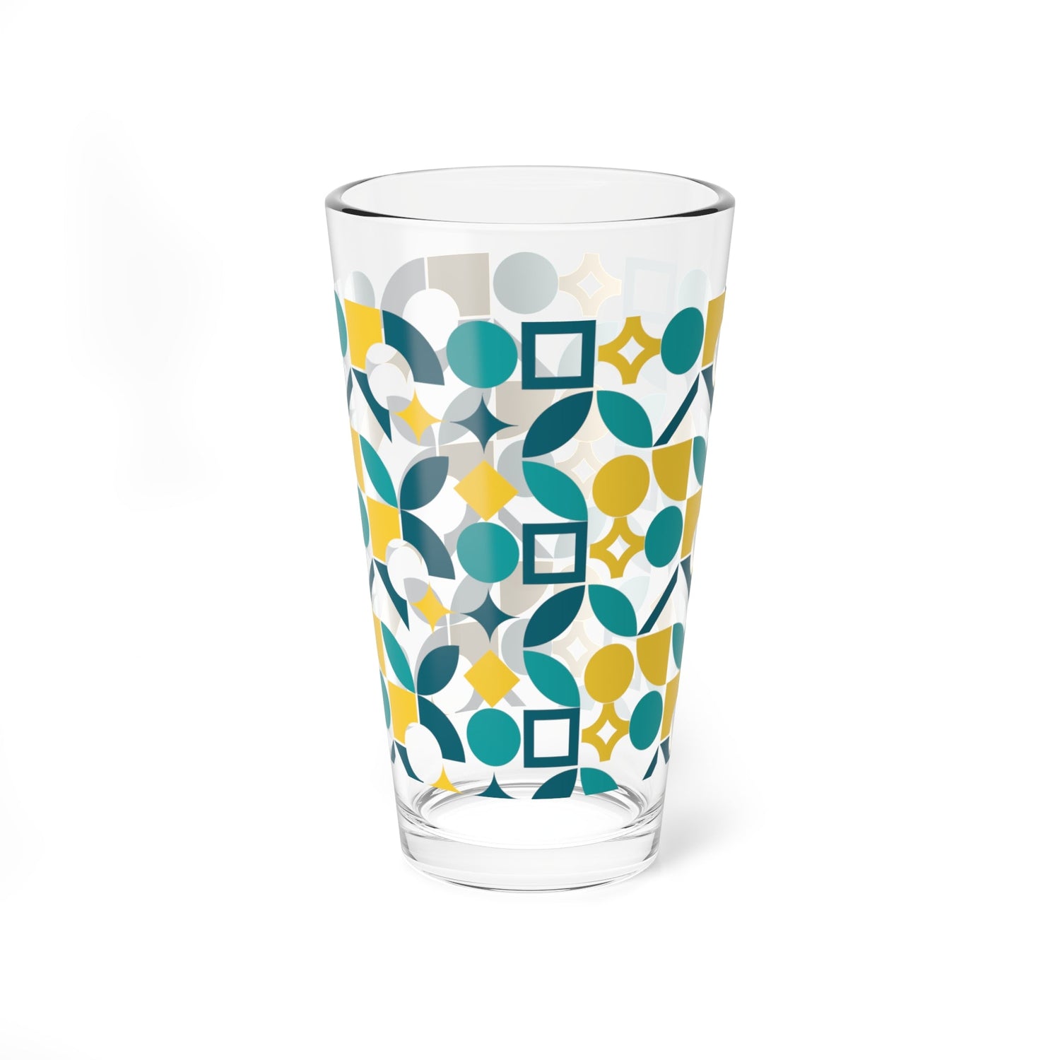 Kate McEnroe New York Bauhaus Geometric Pint Glass, Mid Century Modern BarwarePint Glasses21640600604144694149