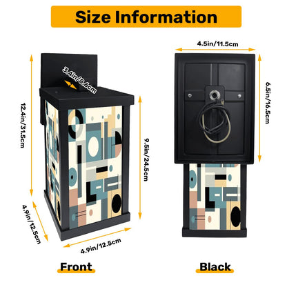 Kate McEnroe New York Bauhaus Wall Sconce Light, Mid Century Modern Retro, Modernist Porch Accent FixtureOutdoor Wall LightskXACgKNYFF