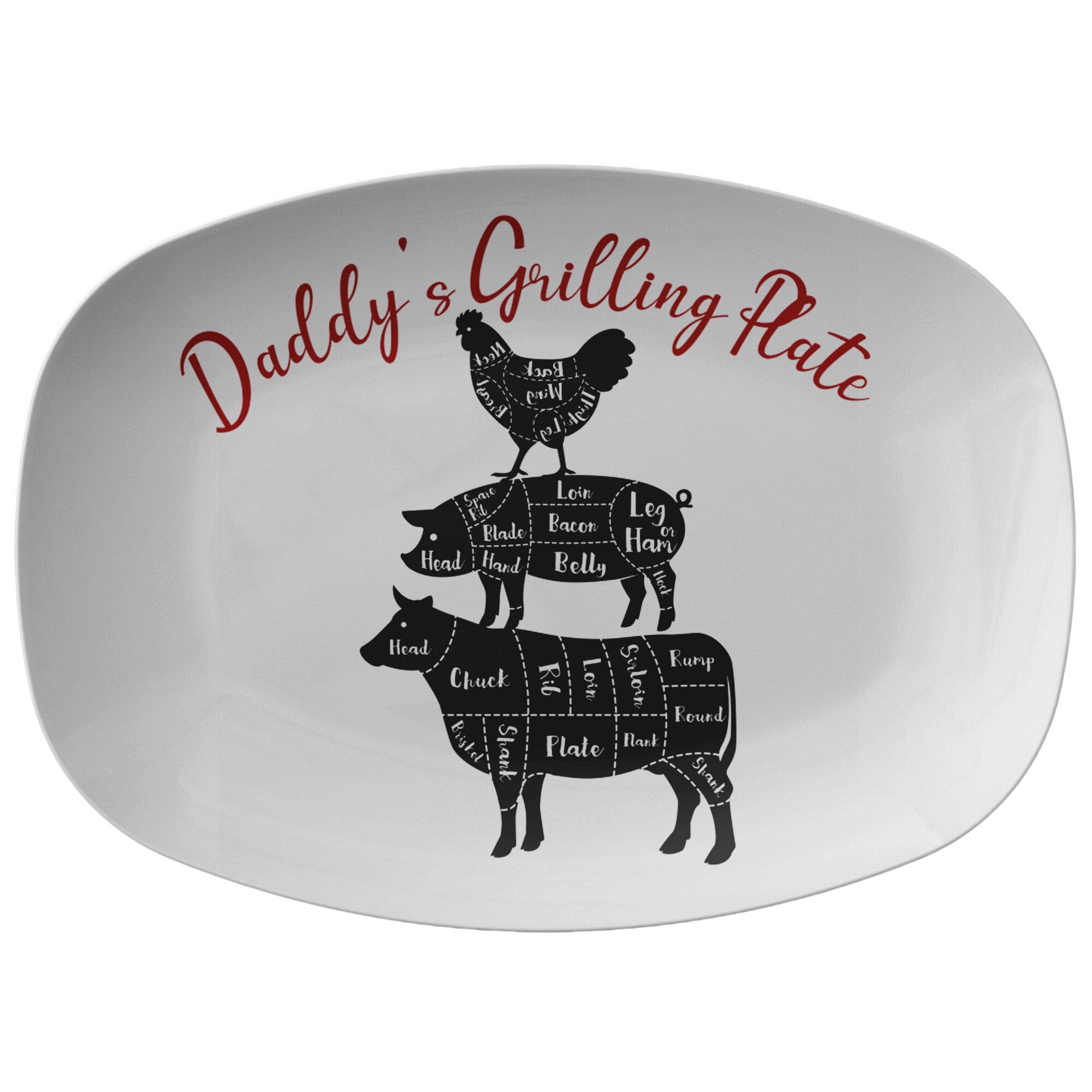 Kate McEnroe New York BBQ Grilling Serving Platter For Fathers Day GiftServing Platters9728