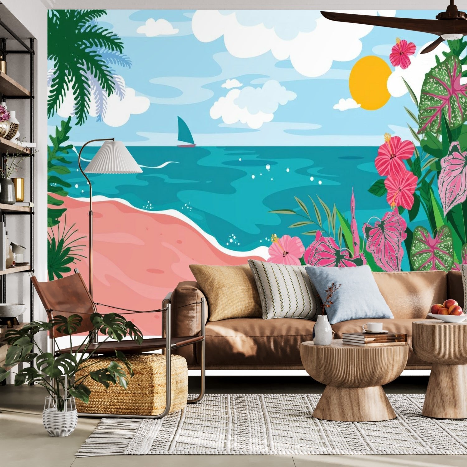 Kate McEnroe New York Beach Paradise Landscape Wall MuralWall Mural119729