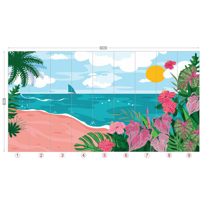 Kate McEnroe New York Beach Paradise Landscape Wall MuralWall Mural119732