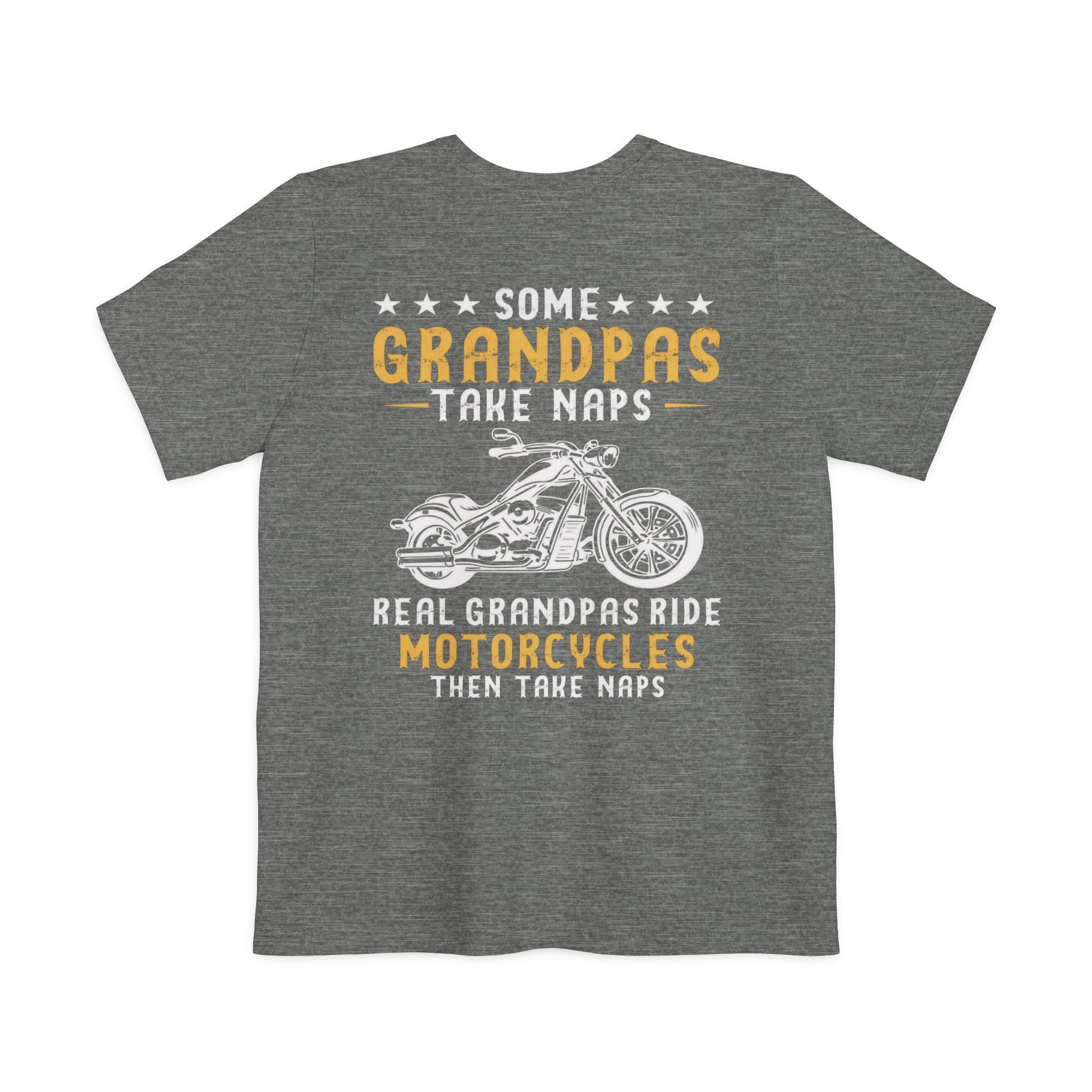 Kate McEnroe New York Biker Grandpa Pocket T - shirt For Fathers day, Birthday Gift, Real Grandpas Ride Motorcycles Then Take Naps Shirt, Funny Biker GiftT - Shirt19942781917993526660