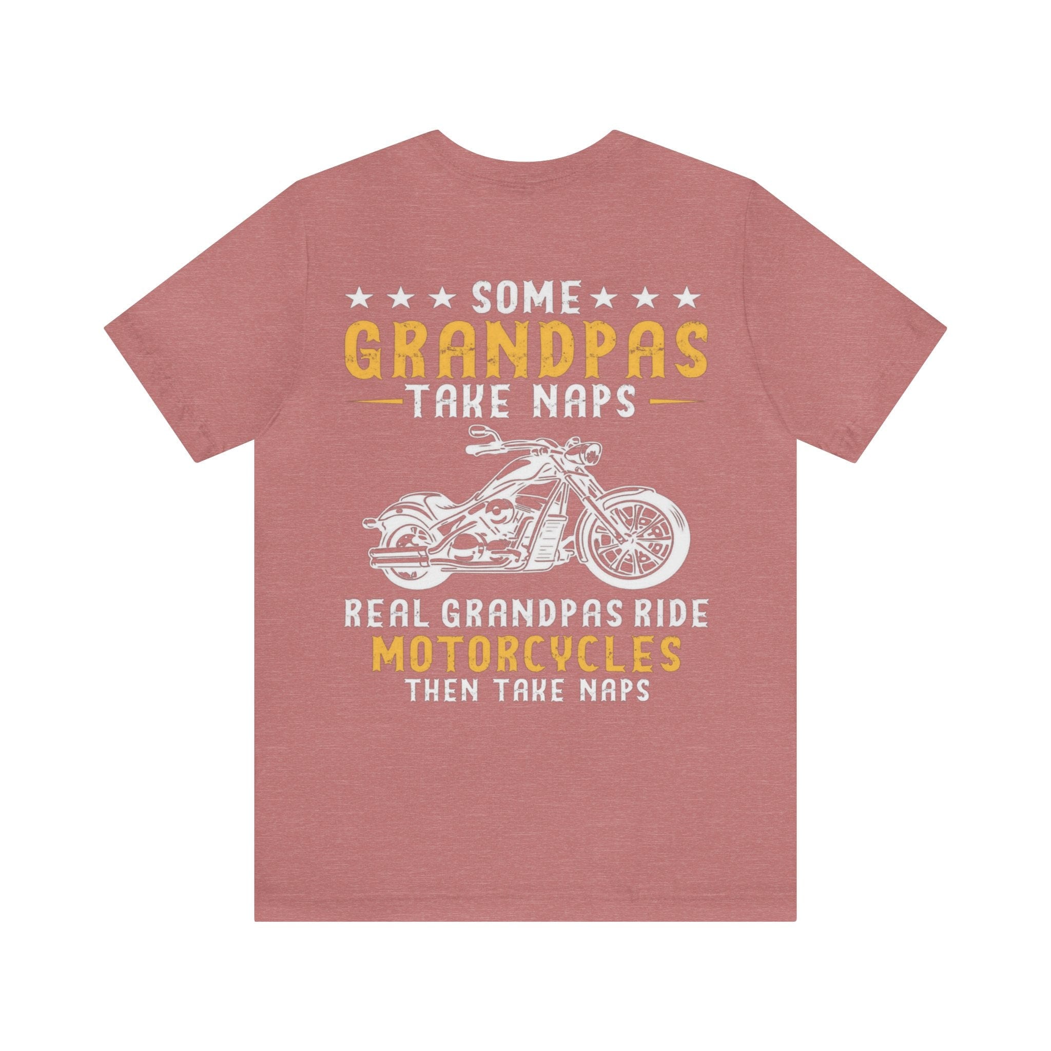 Kate McEnroe New York Biker Grandpa Shirt, Real Grandpas Ride Motorcycles Then Take Naps Shirt, Funny Biker Shirt 
