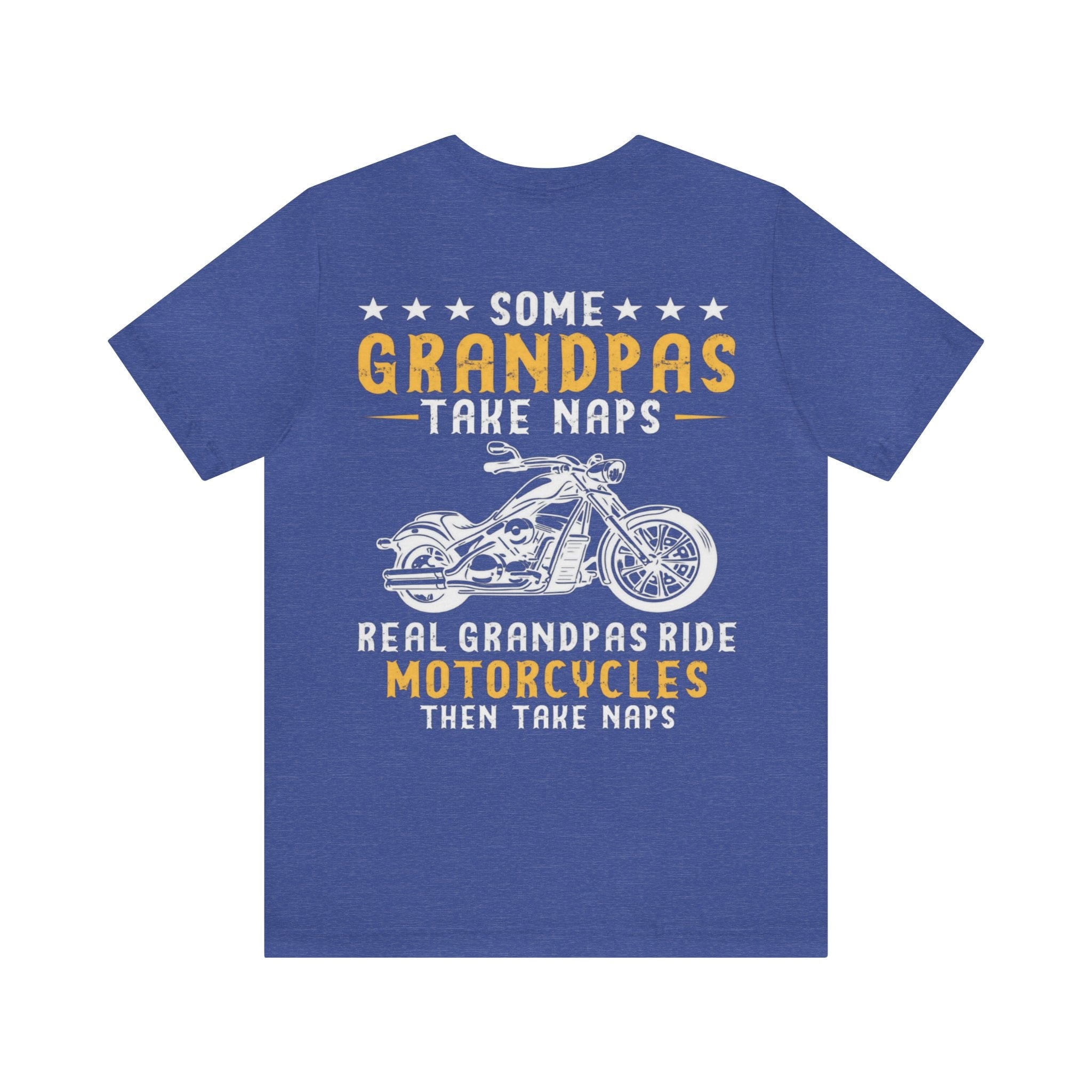 Kate McEnroe New York Biker Grandpa Shirt, Real Grandpas Ride Motorcycles Then Take Naps Shirt, Funny Biker Shirt 