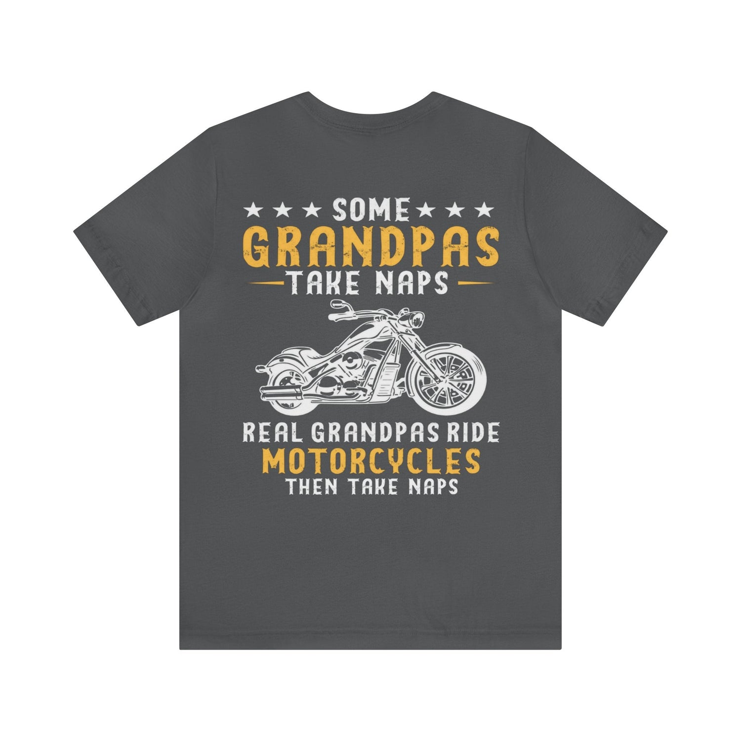 Kate McEnroe New York Biker Grandpa Shirt, Real Grandpas Ride Motorcycles Then Take Naps Shirt, Funny Biker Shirt 