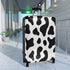 Kate McEnroe New York Black & White Cow Print Luggage Set Suitcases Large / Black 18356198787433068288