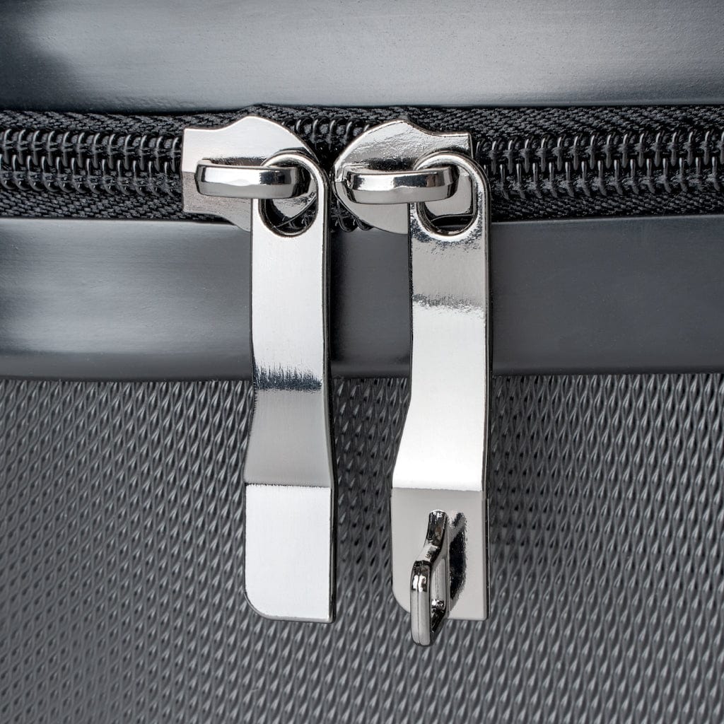Kate McEnroe New York Black & White Cow Print Luggage Set Suitcases