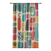 Kate McEnroe New York Blackout & Sheer Window Curtains in Mid Century Modern Boho Retro PrintWindow Curtains30231019153955019716-2