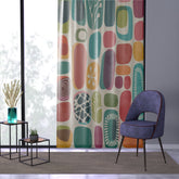 Kate McEnroe New York Blackout & Sheer Window Curtains in Mid Century Modern Boho Retro PrintWindow Curtains30231019153955019716-2
