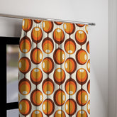 Kate McEnroe New York Blackout & Sheer Window Curtains in Mid Century Modern Retro OrbsWindow CurtainsCurtainBlackout - 50x84 - DoublePanel - 20220627205203336