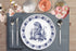 Kate McEnroe New York Blue and White Chinoiserie Tiger Dinner Plate Plates Single P20-CHI-TIG-2S