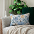 Kate McEnroe New York Blue Pumpkin Fall Lumbar Pillow Lumbar Pillows 20" × 14" 13459754187520550798