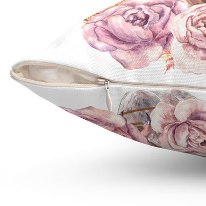 Kate McEnroe New York Boho Owl Throw Pillow, Rustic Woodland CushionThrow Pillows28779457256790243119