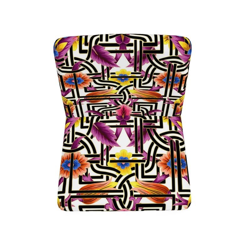 Kate McEnroe New York Cadenza Florale Maze Accent Chair Accent Chairs 2340131