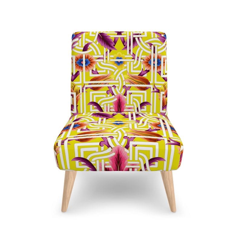 Kate McEnroe New York Cadenza Florale Maze Accent Chair Accent Chairs 2340341
